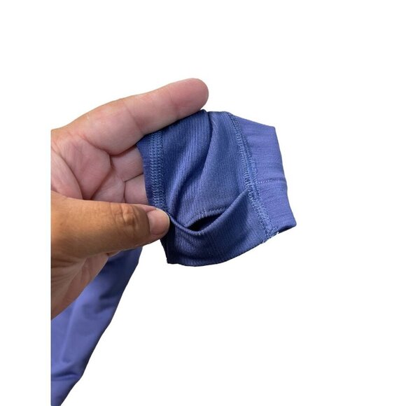 Nike Pro HyperWarm Hoodie 915287 508 Girls Size XL Blue Teal Swoosh Thumb Hole - Picture 7 of 7